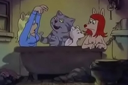 Fritz the Cat (1972): Bathtub Orgy (Part 1)