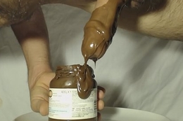 Chocolate dipped cock