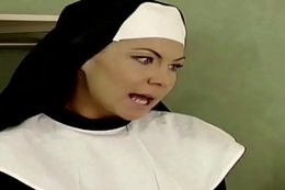 German Nun Seduce to Be captivated by by Prister prevalent Classic Porn Movie
