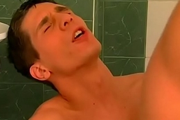 Hot joyous men shower sucking locate and fucking butt crack